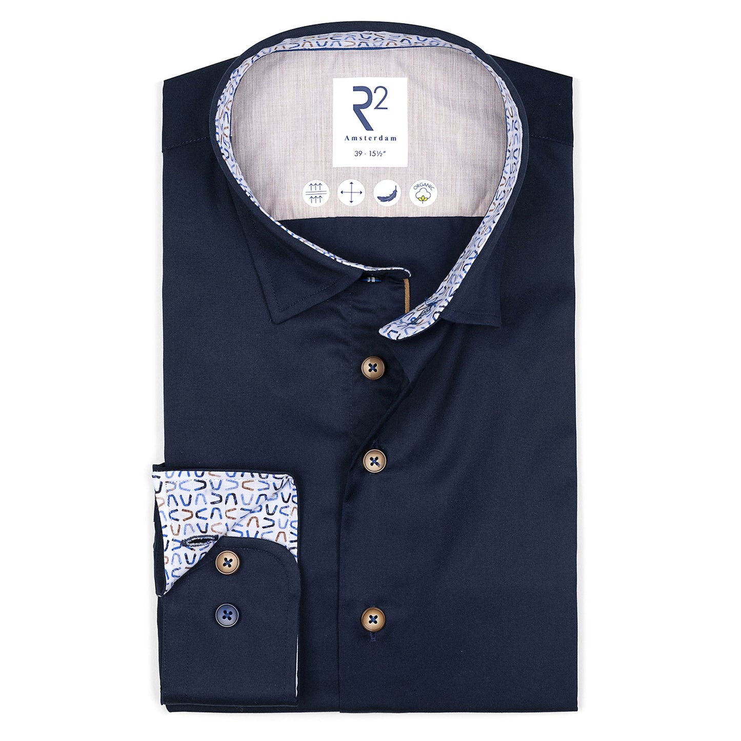 R2 Amsterdam L/S Twill Shirt