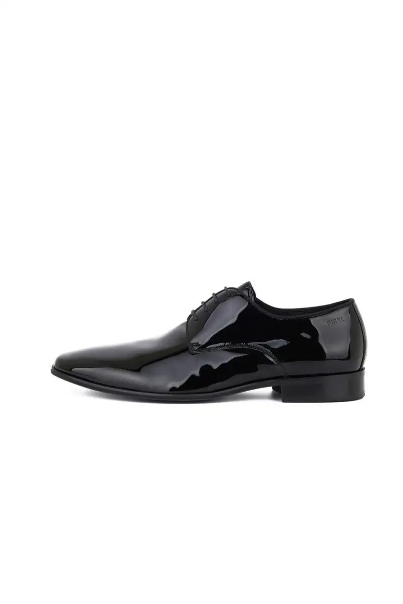 Digel Patent Oxford Leather Dress Shoe Black