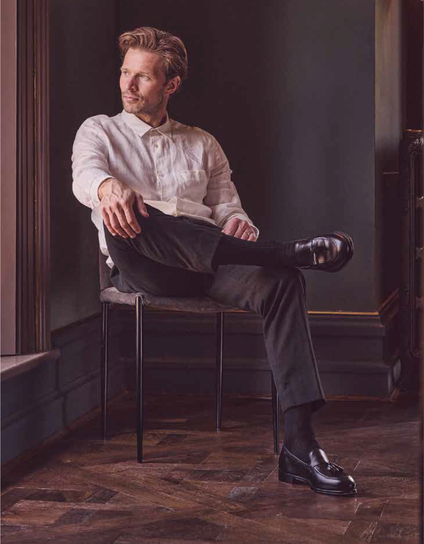 Pantherella Wool Ribbed Sock