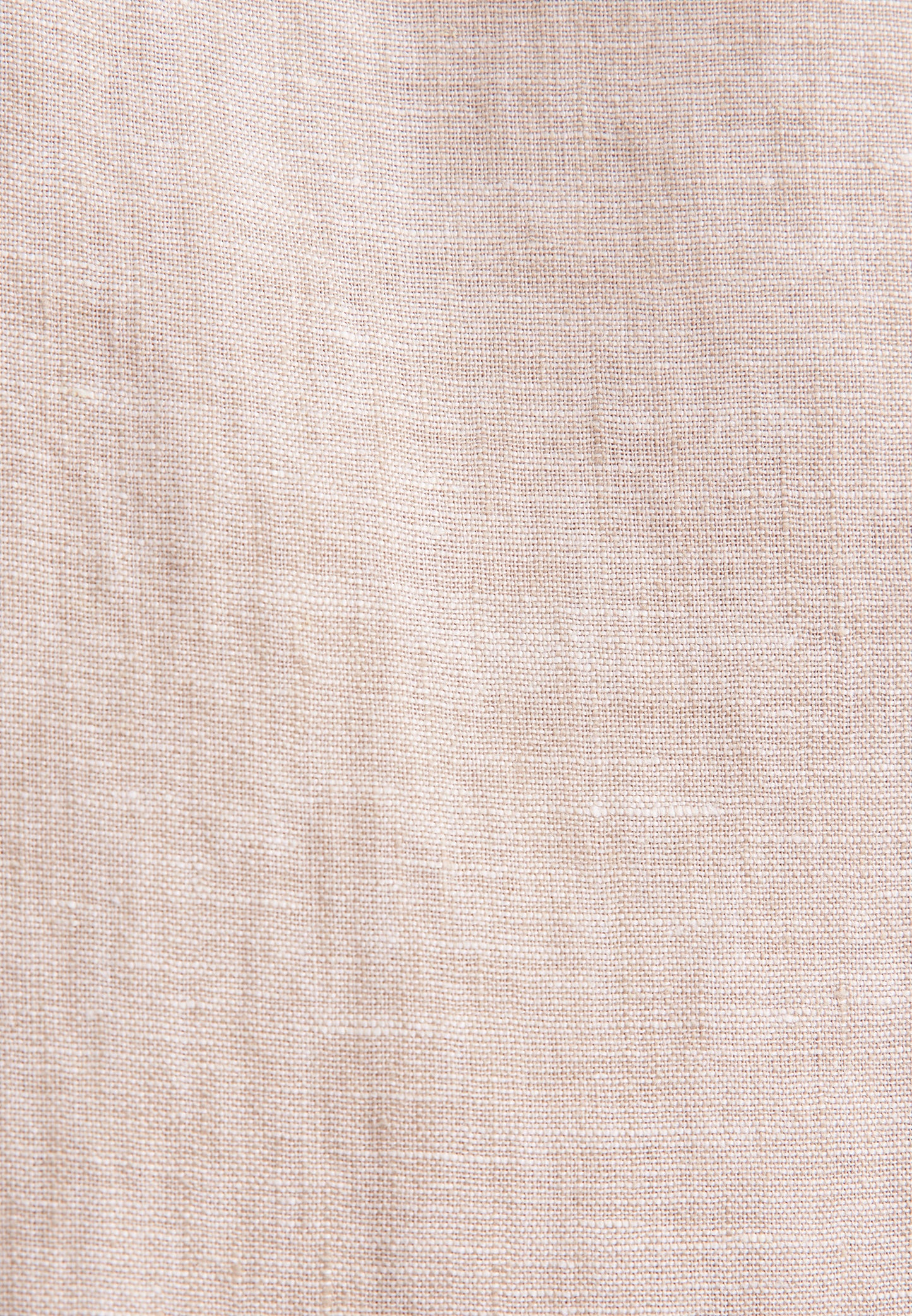 Seidensticker S/S Pure Linen Regular Fit Shirt Sand