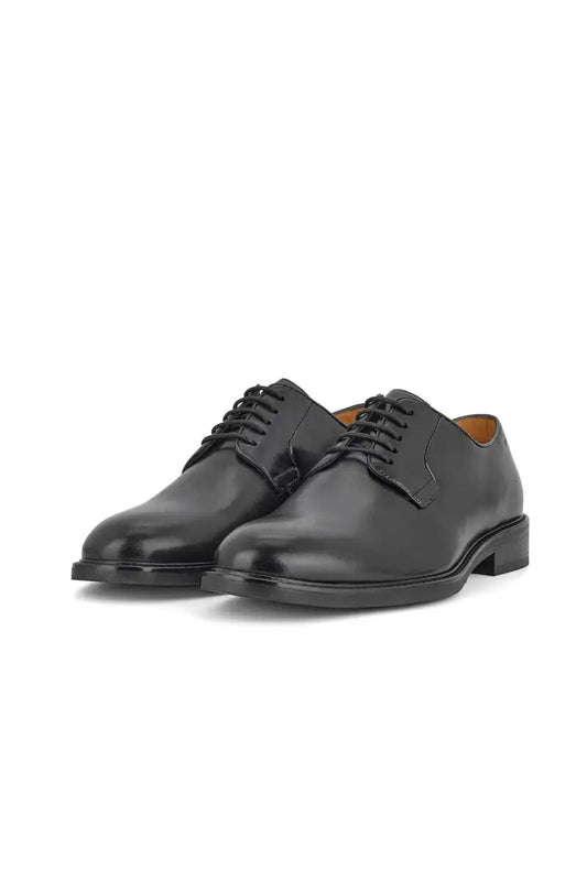 Digel Blake Stitch Leather Dress Shoe Black - Mens Den