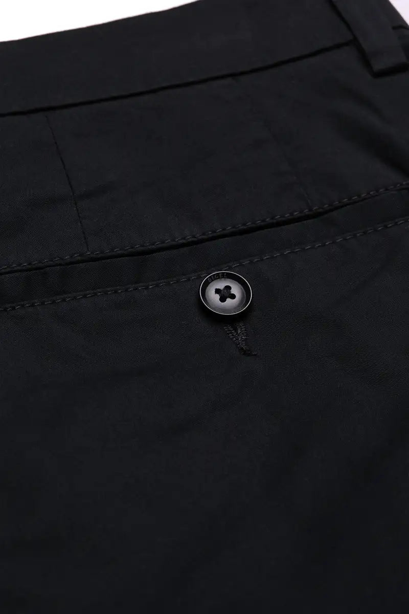 Digel Cotton Stretch Chinos Black