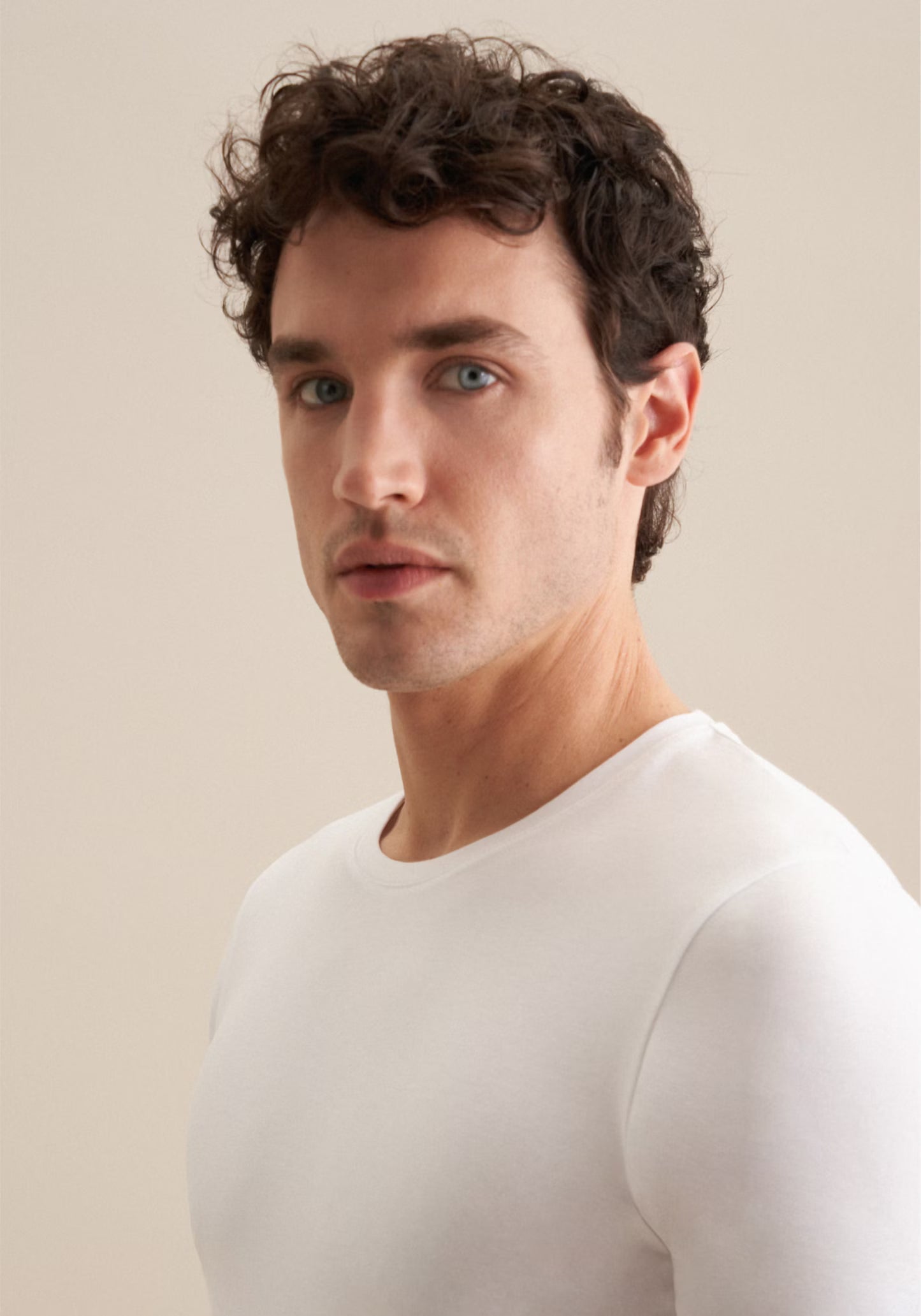 Seidensticker S/S Crew Neck Cotton T-Shirt White