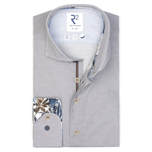 R2 Amsterdam L/S Oxford Shirt