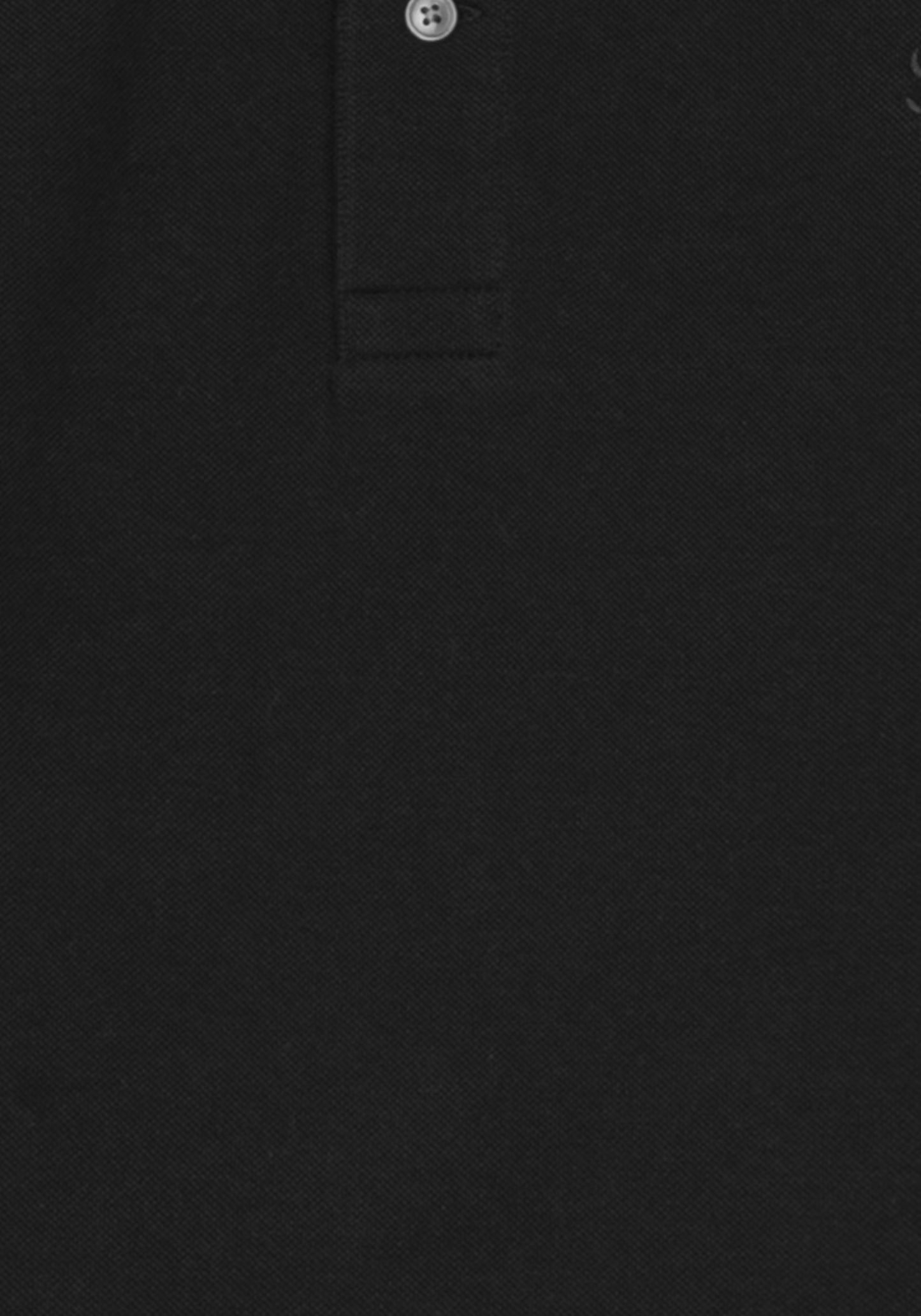 Seidensticker S/S Button Pique Polo Shirt Black