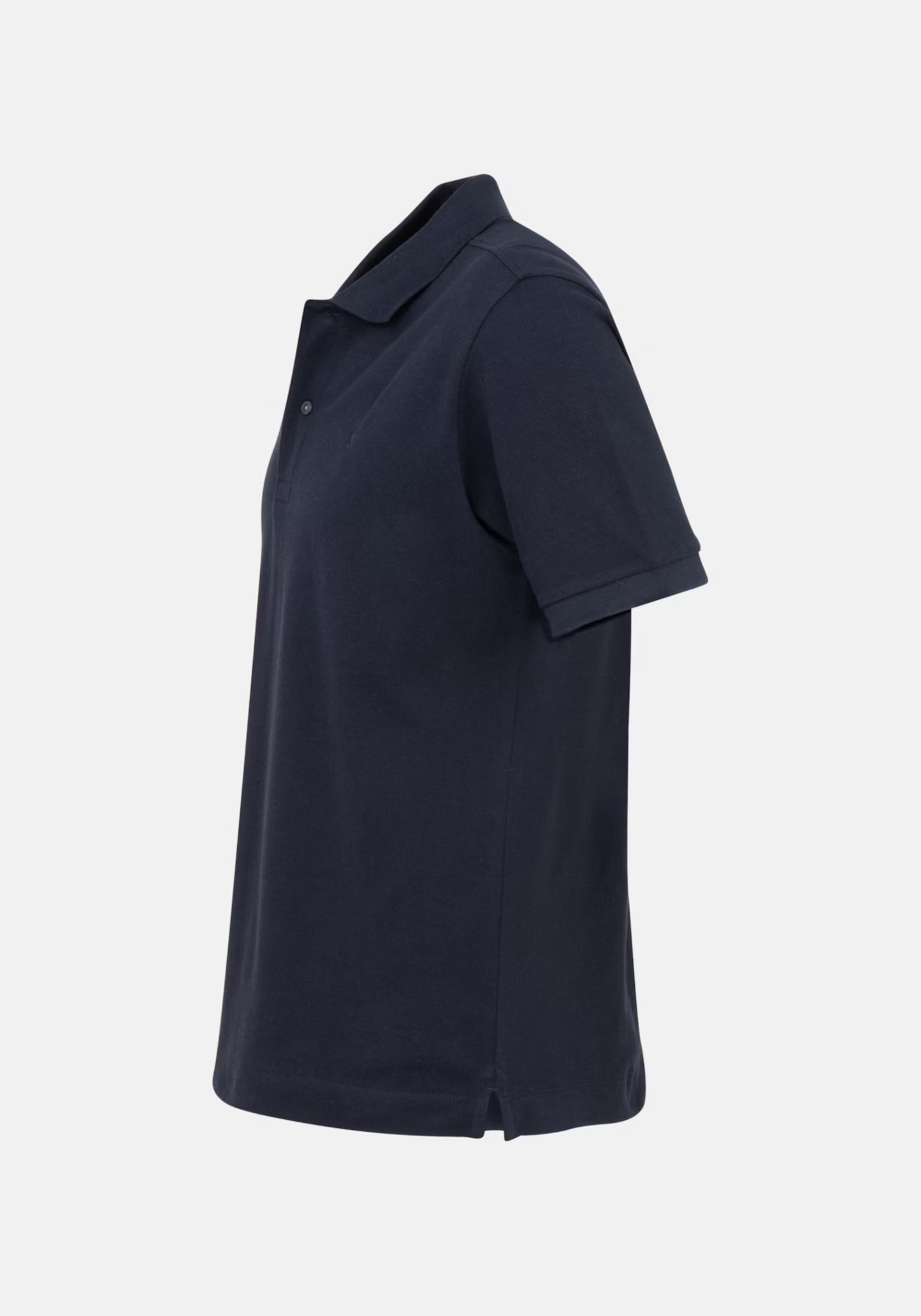 Seidensticker S/S Button Pique Polo Shirt Navy