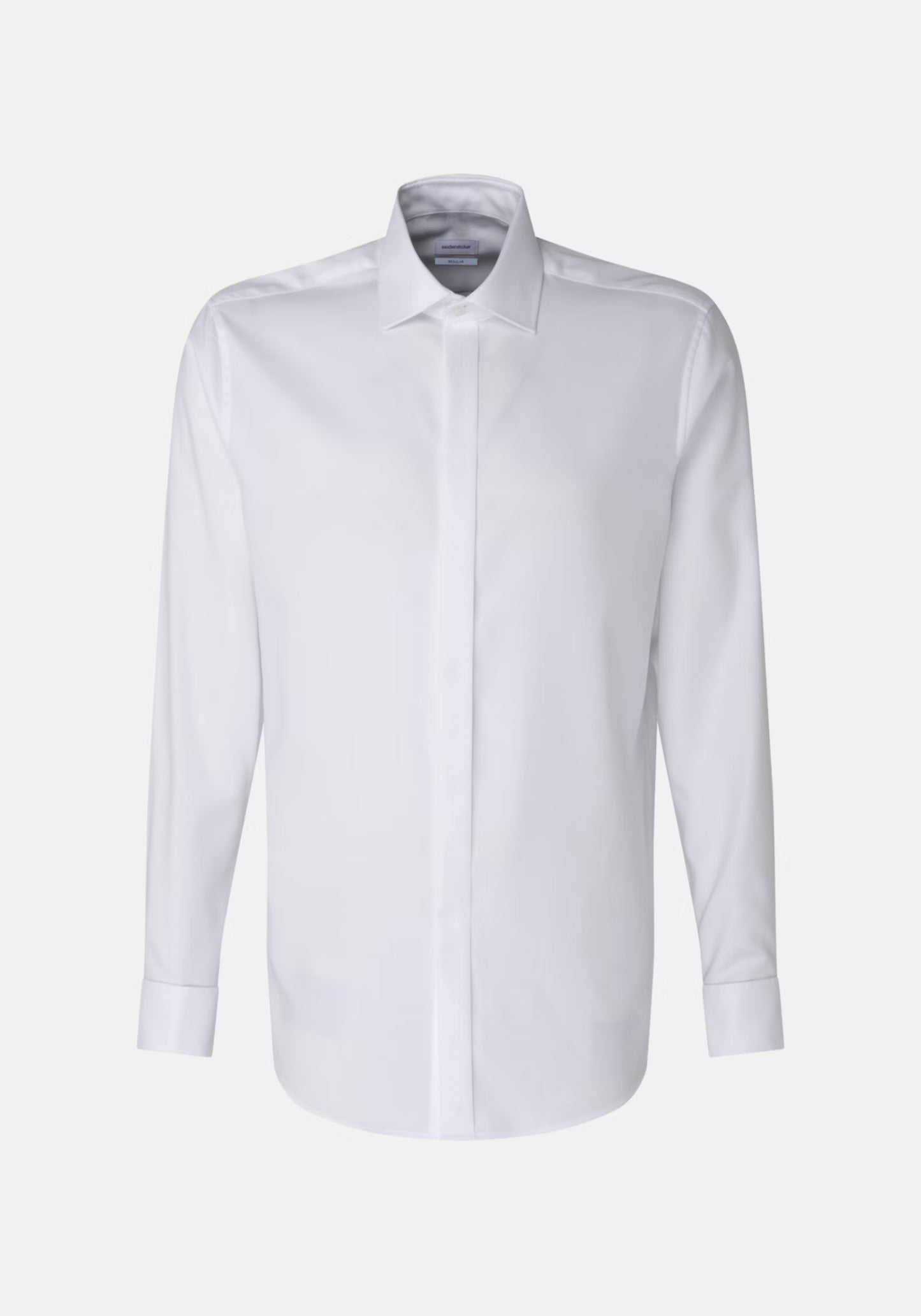 Seidensticker L/S Twill Cotton Regular Fit Tuxedo Shirt