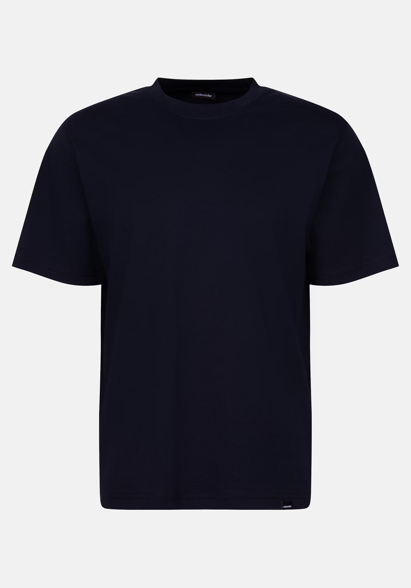 Seidensticker S/S Crew Neck Cotton T-Shirt Navy