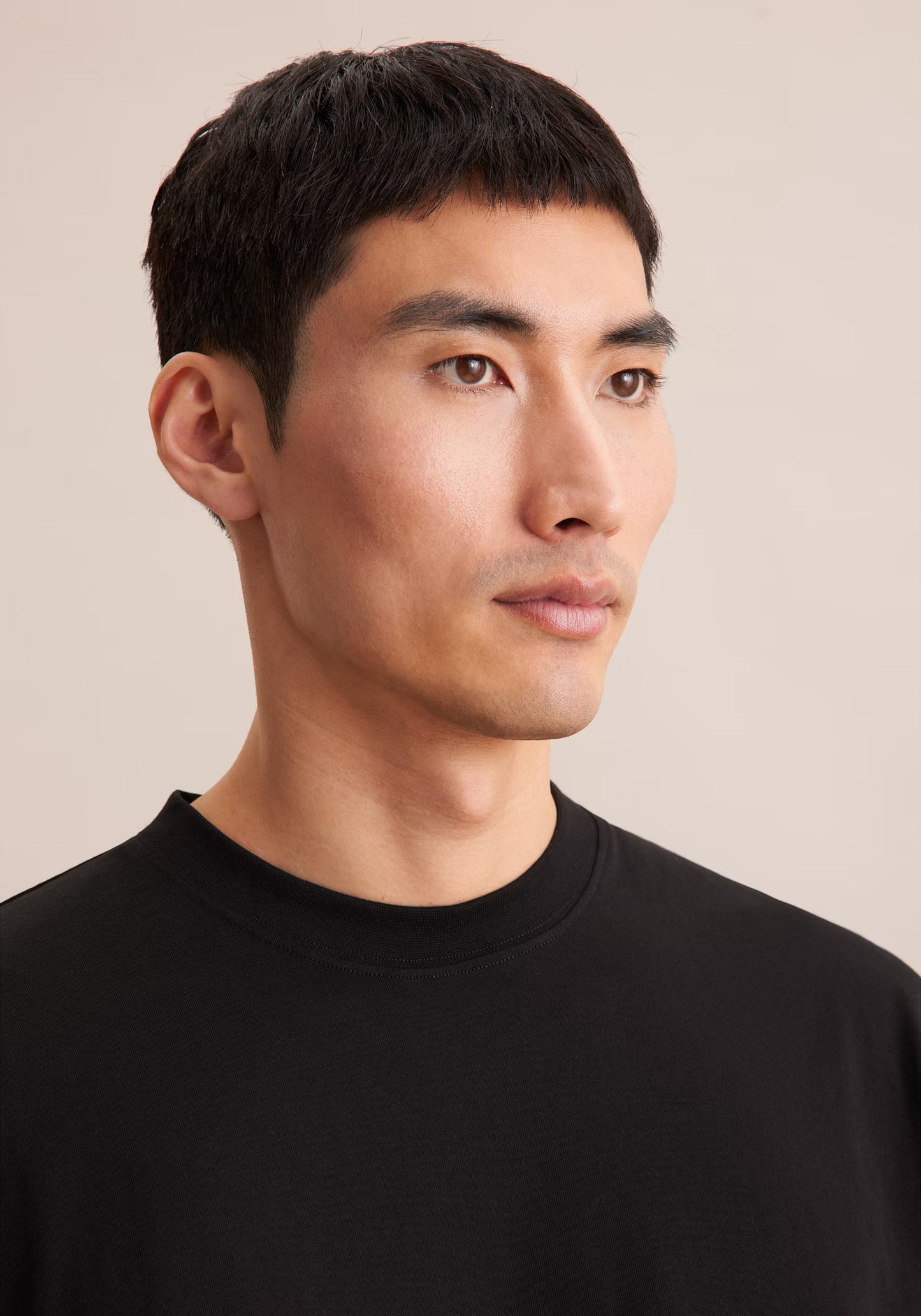 Seidensticker S/S Crew Neck Cotton T-Shirt Black
