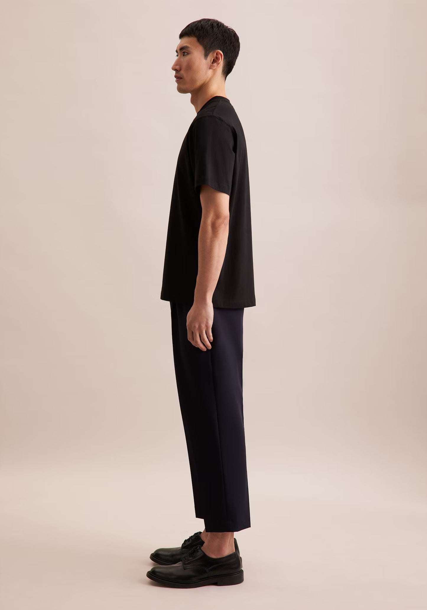 Seidensticker S/S Crew Neck Cotton T-Shirt Black