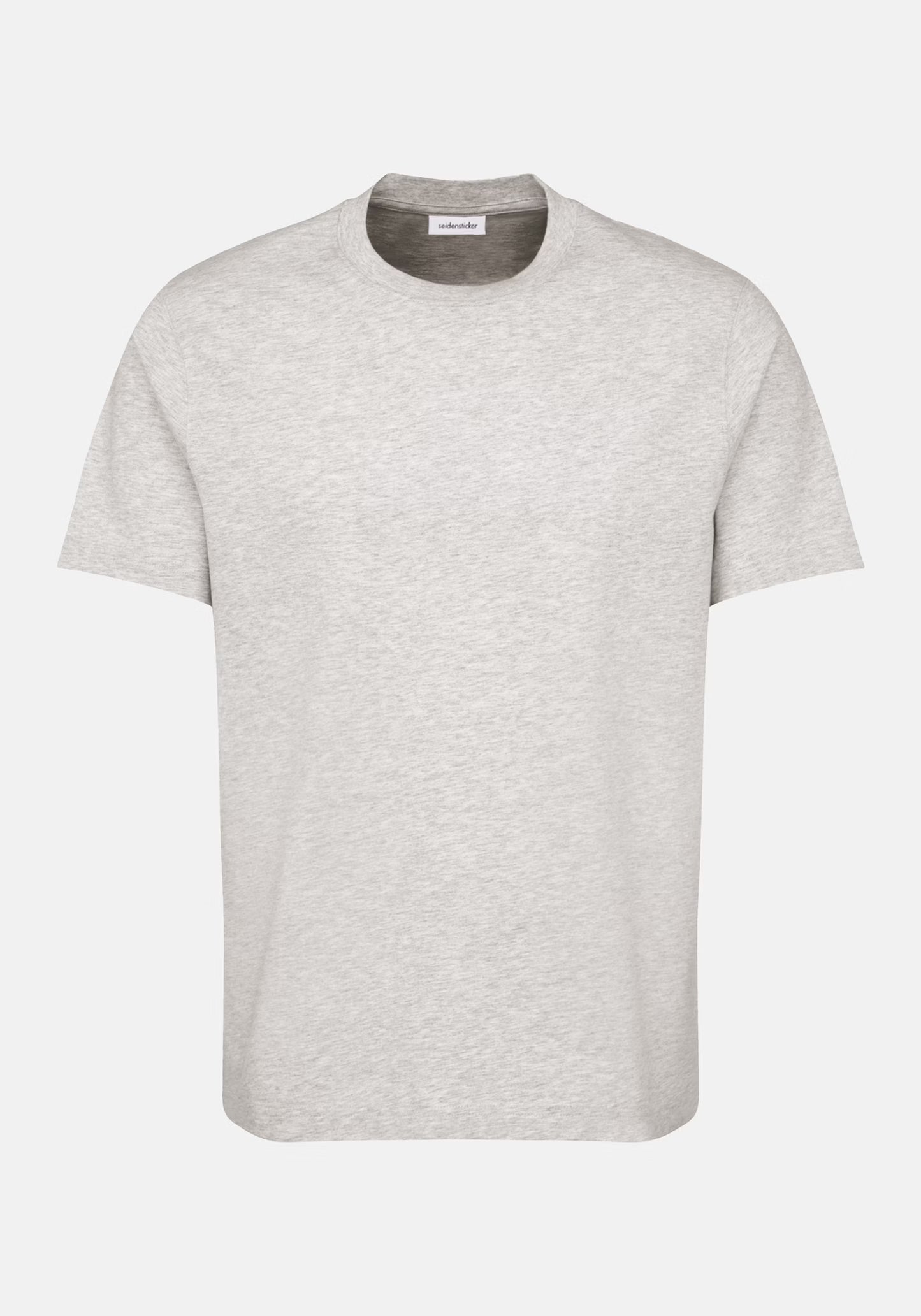 Seidensticker S/S Crew Neck Cotton T-Shirt Grey
