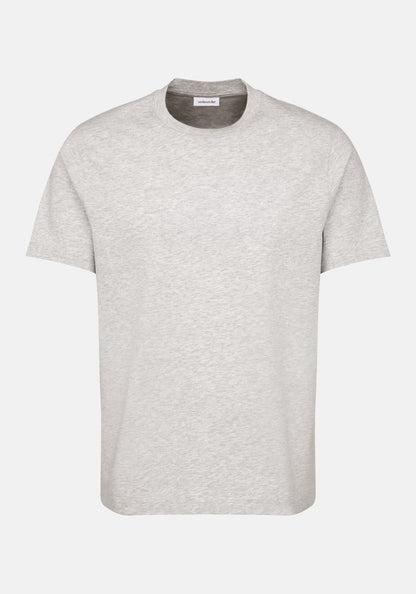 Seidensticker S/S Crew Neck Cotton T-Shirt Grey
