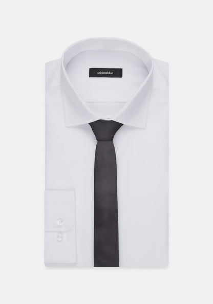 Seidensticker Silk Satin Tie 5cm Grey