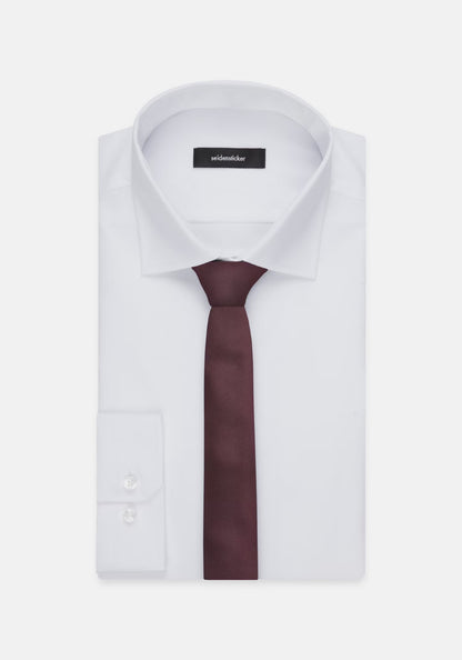 Seidensticker Silk Satin Tie 5cm Burgundy