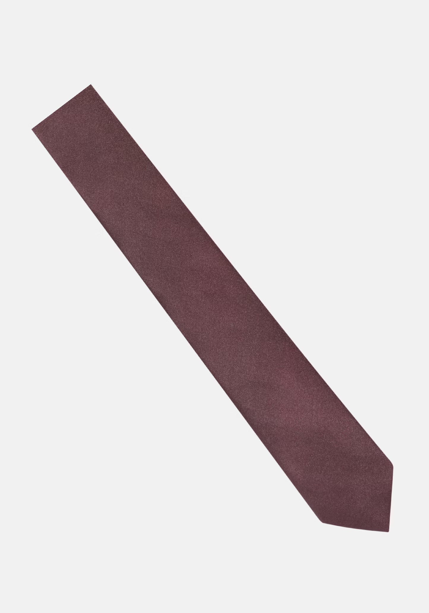 Seidensticker Silk Satin Tie 5cm Burgundy