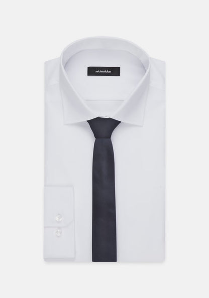 Seidensticker Silk Satin Tie 5cm Navy