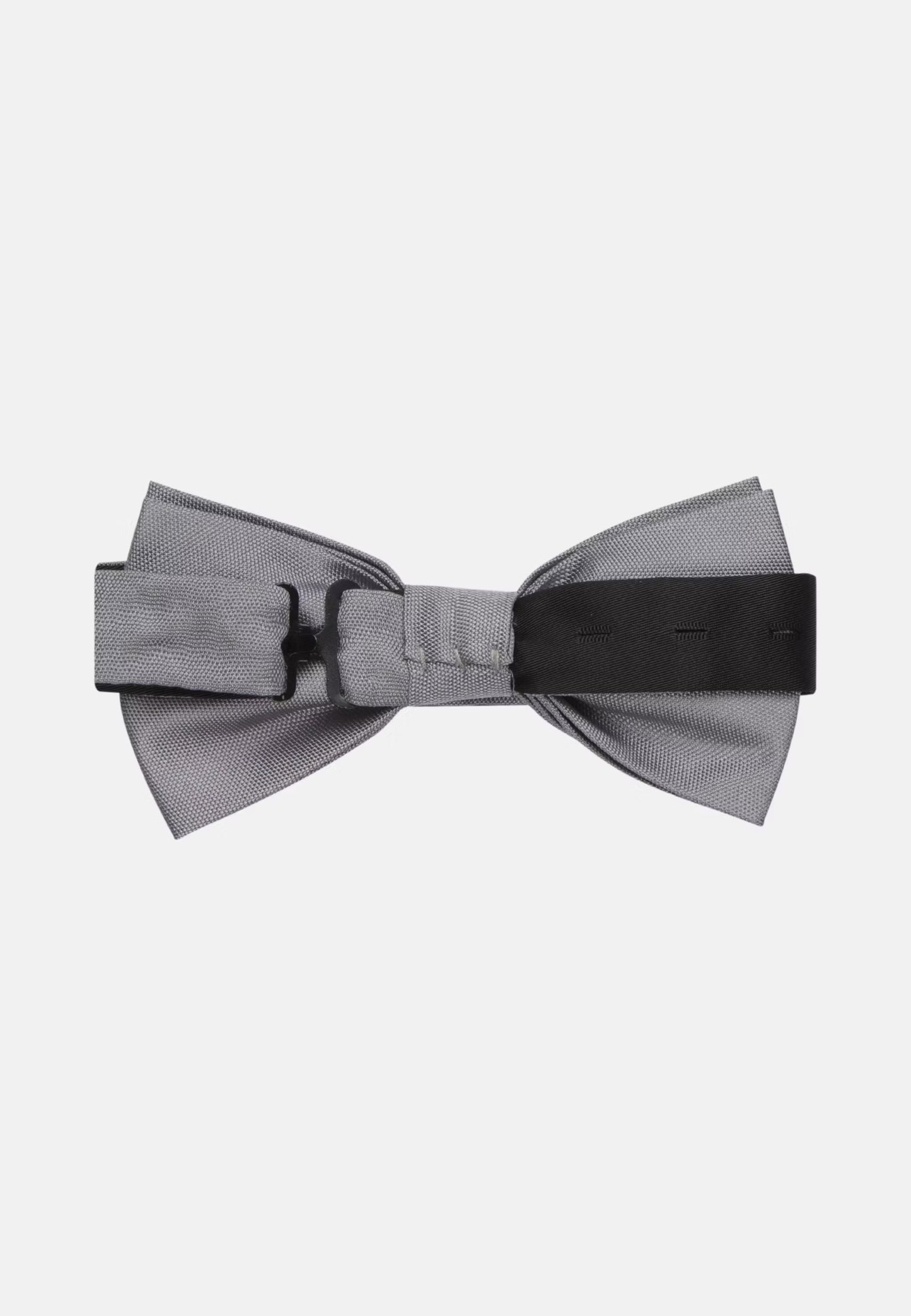 Seidensticker Silk Bow Tie Silver