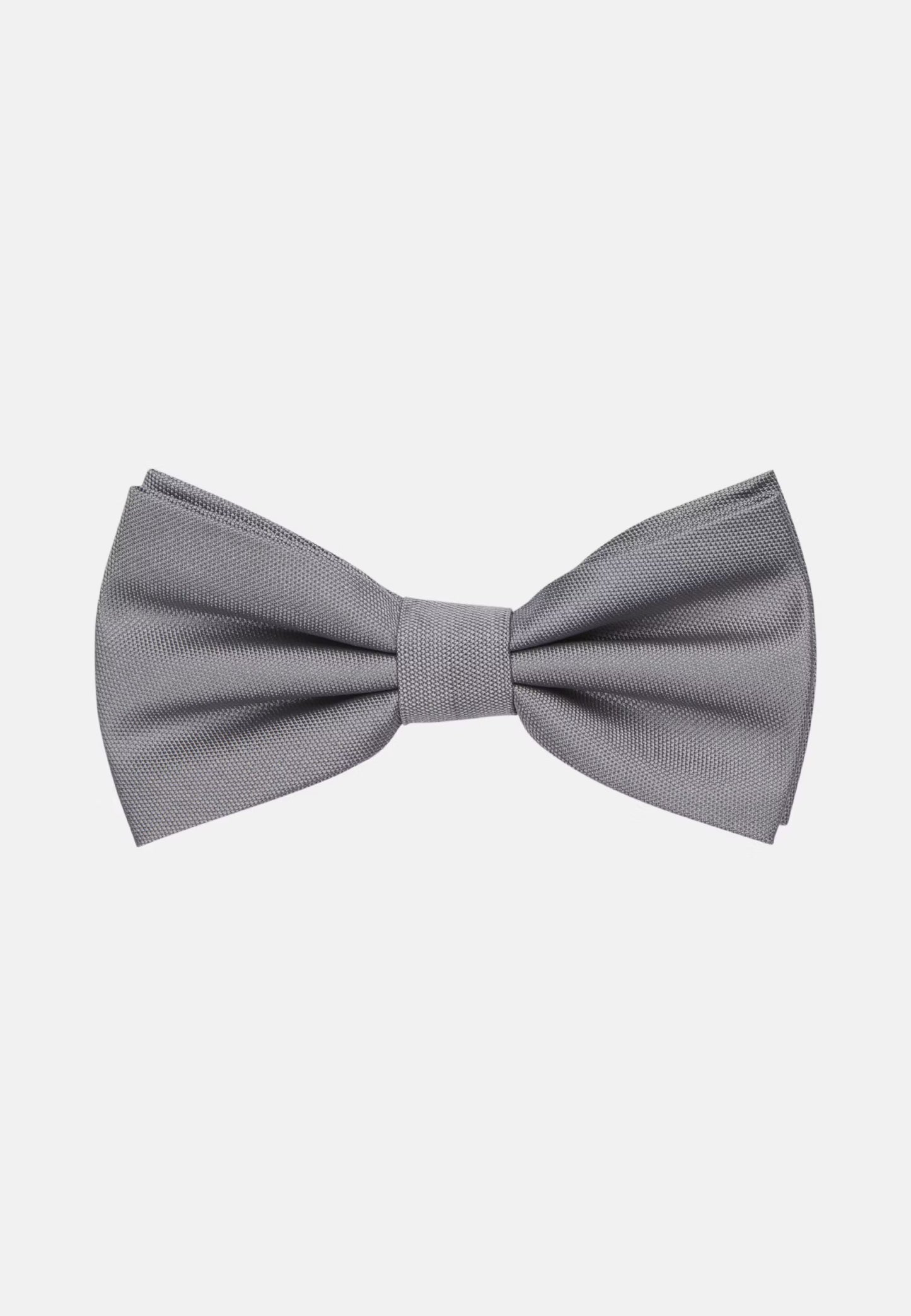 Seidensticker Silk Bow Tie Silver