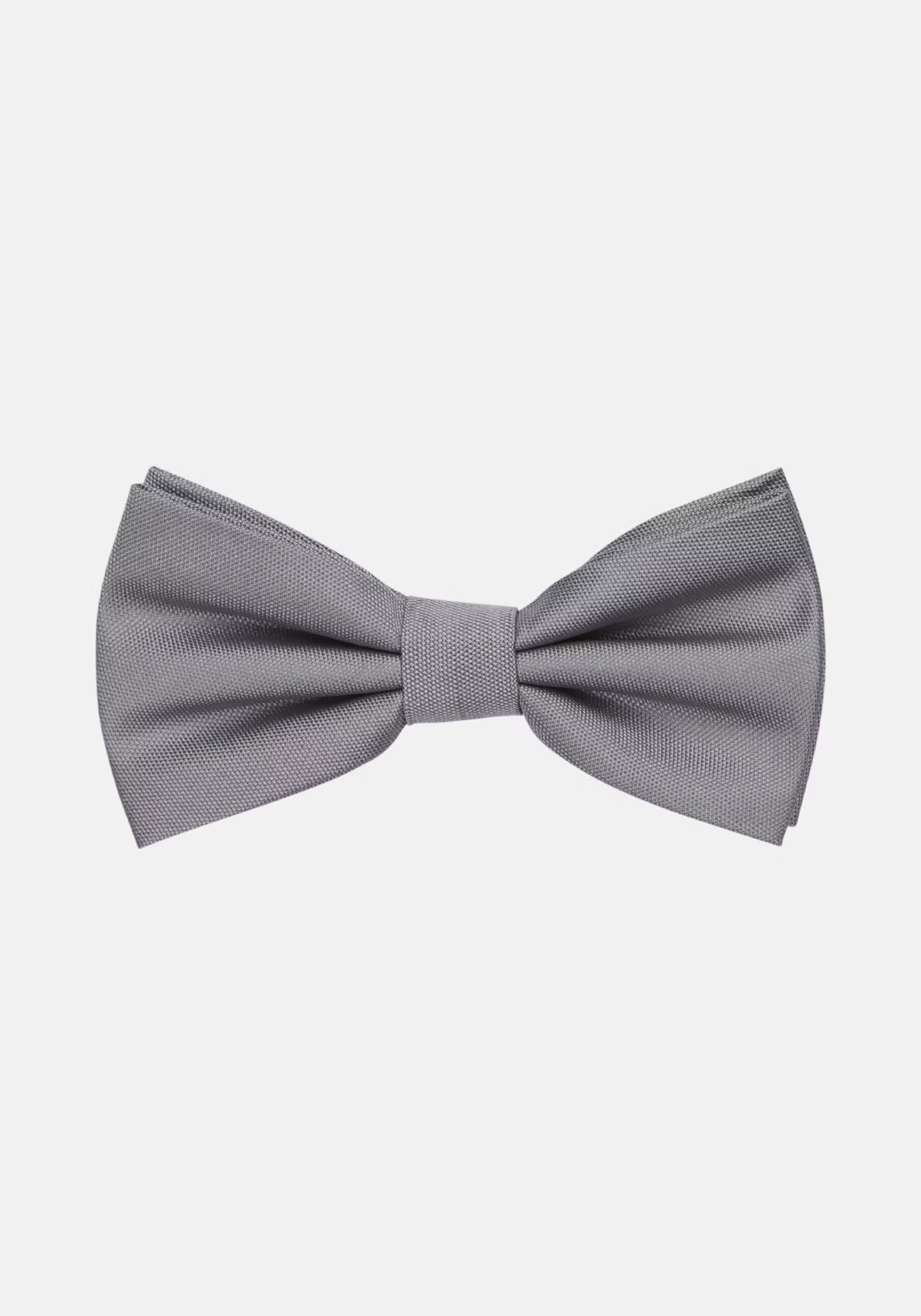 Seidensticker Silk Bow Tie Silver