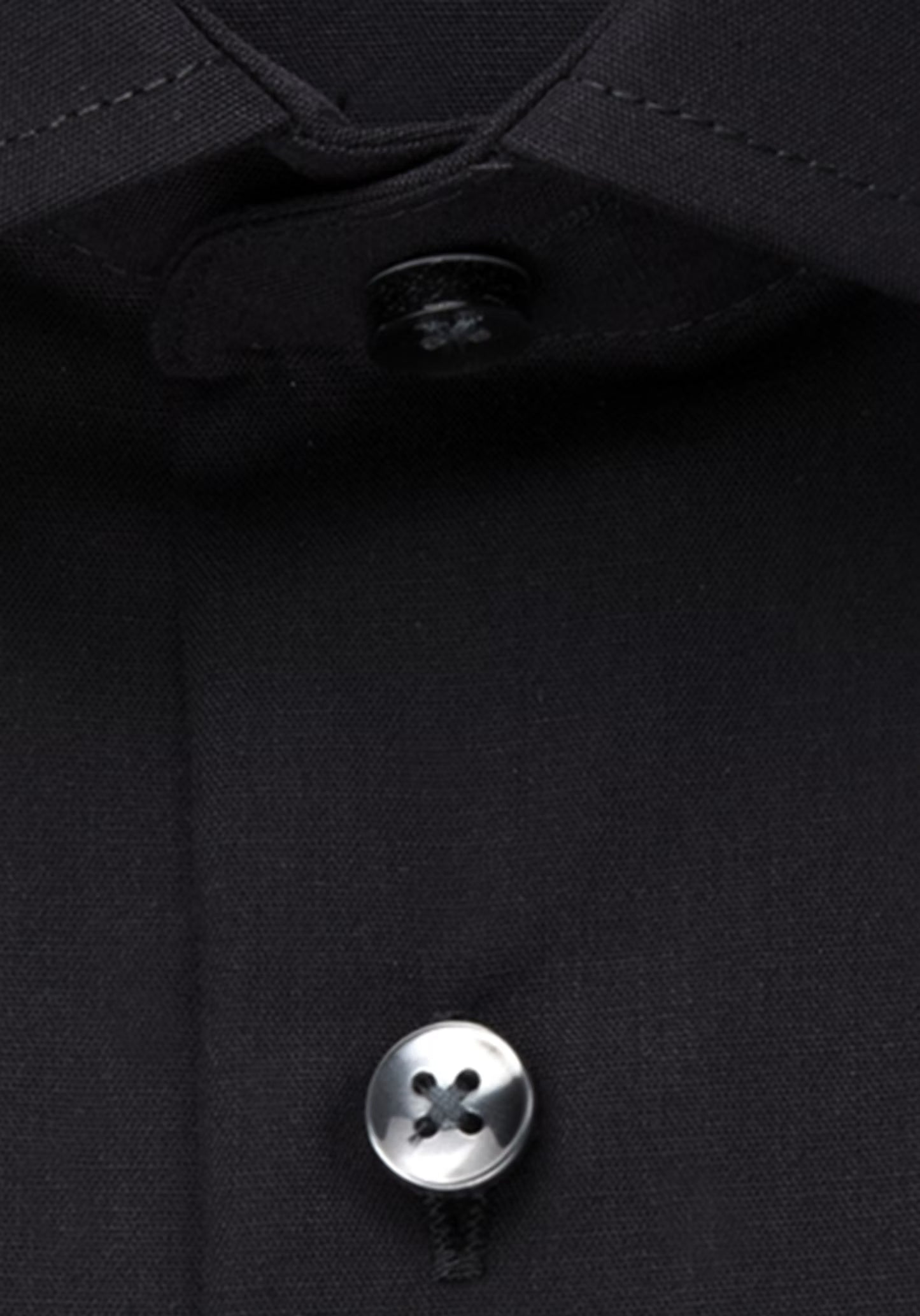 Seidensticker L/S Non Iron Cotton Regular Fit Business Shirt Black