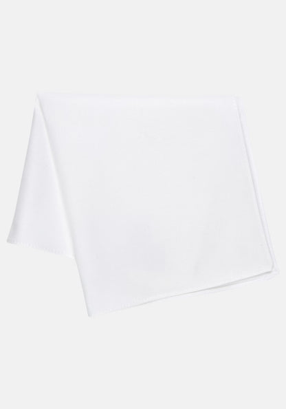 White hanky top on a white background