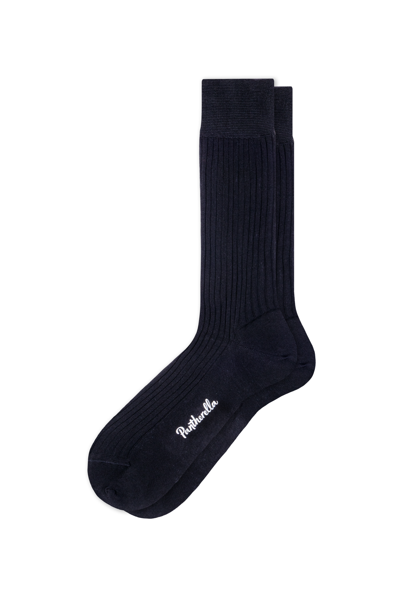 Pantherella Pure Cotton Ribbed Sock