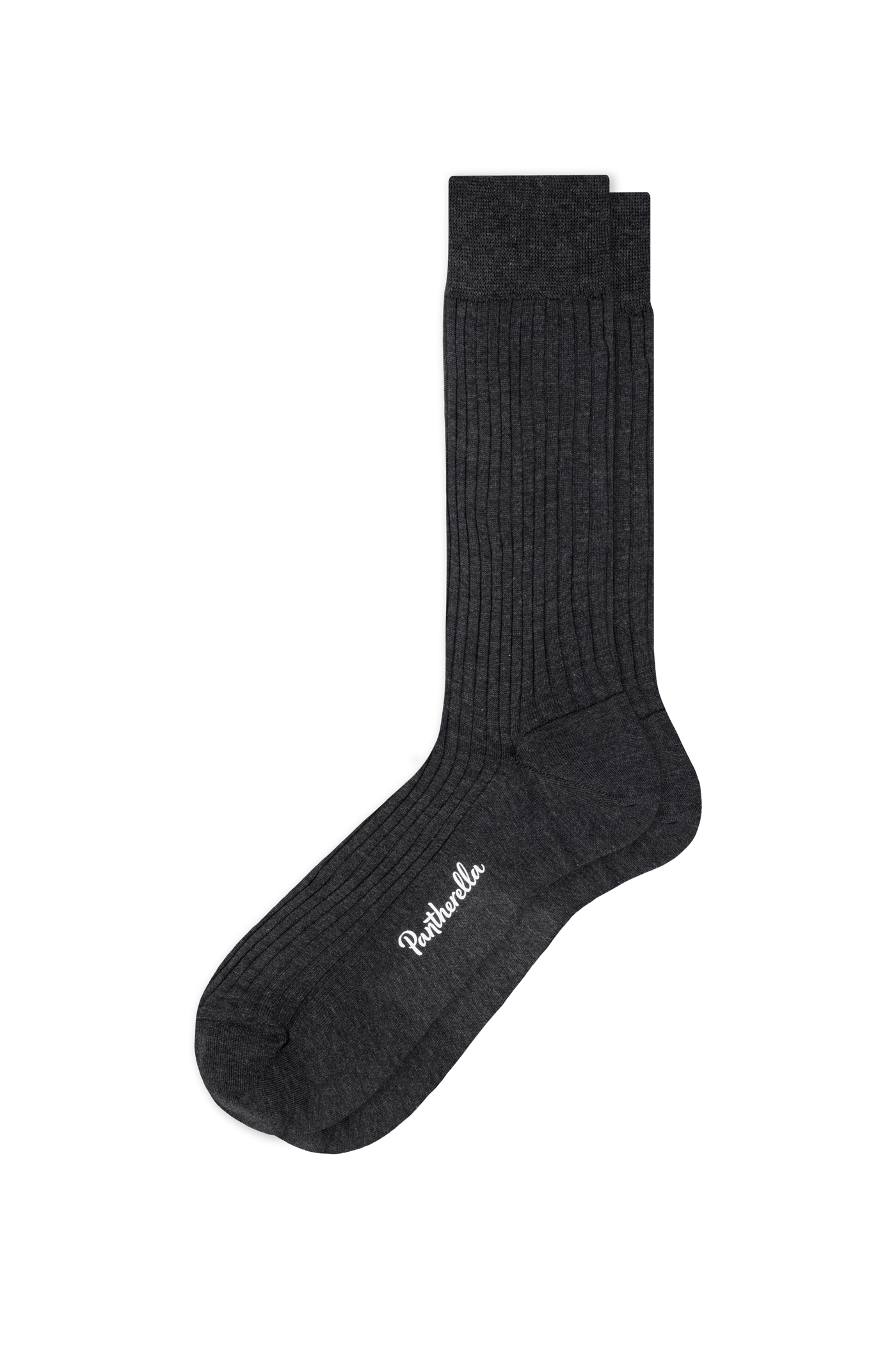 Pantherella Pure Cotton Ribbed Sock