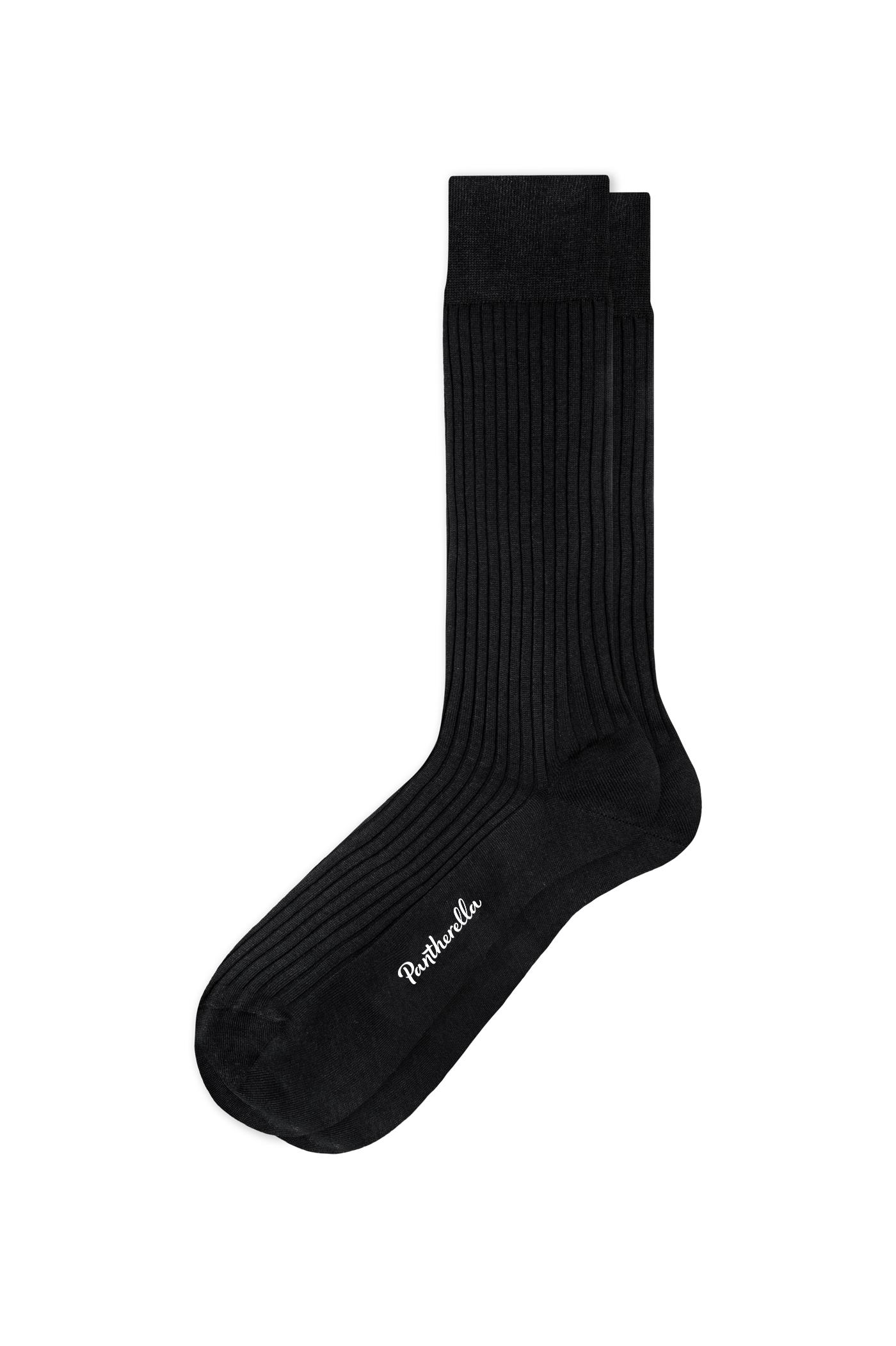 Pantherella Danvers Cotton Lisle Ribbed Sock