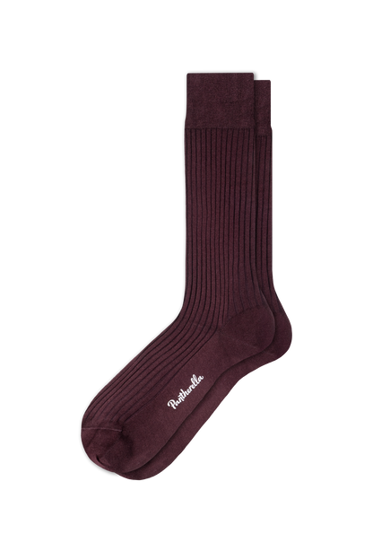 Pantherella Danvers Cotton Lisle Ribbed Sock