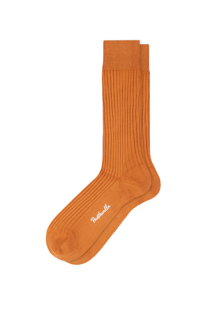 Pantherella Danvers Cotton Lisle Ribbed Sock