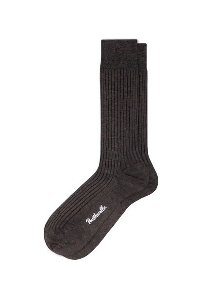 Pantherella Danvers Cotton Lisle Ribbed Sock