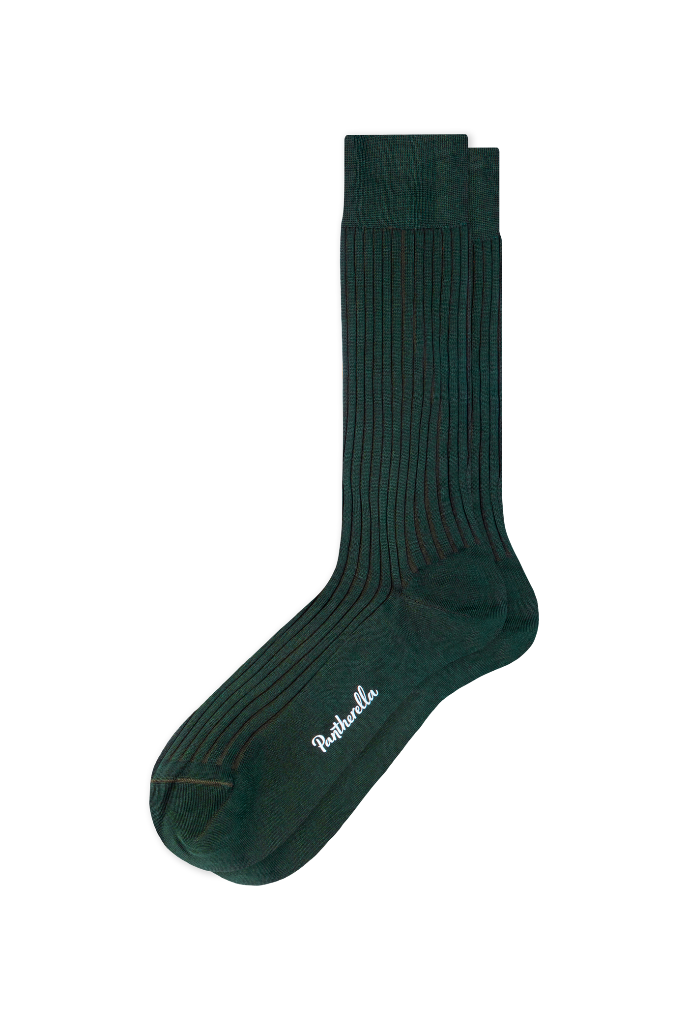 Pantherella Danvers Cotton Lisle Ribbed Sock