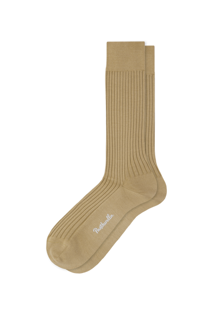 Pantherella Danvers Cotton Lisle Ribbed Sock