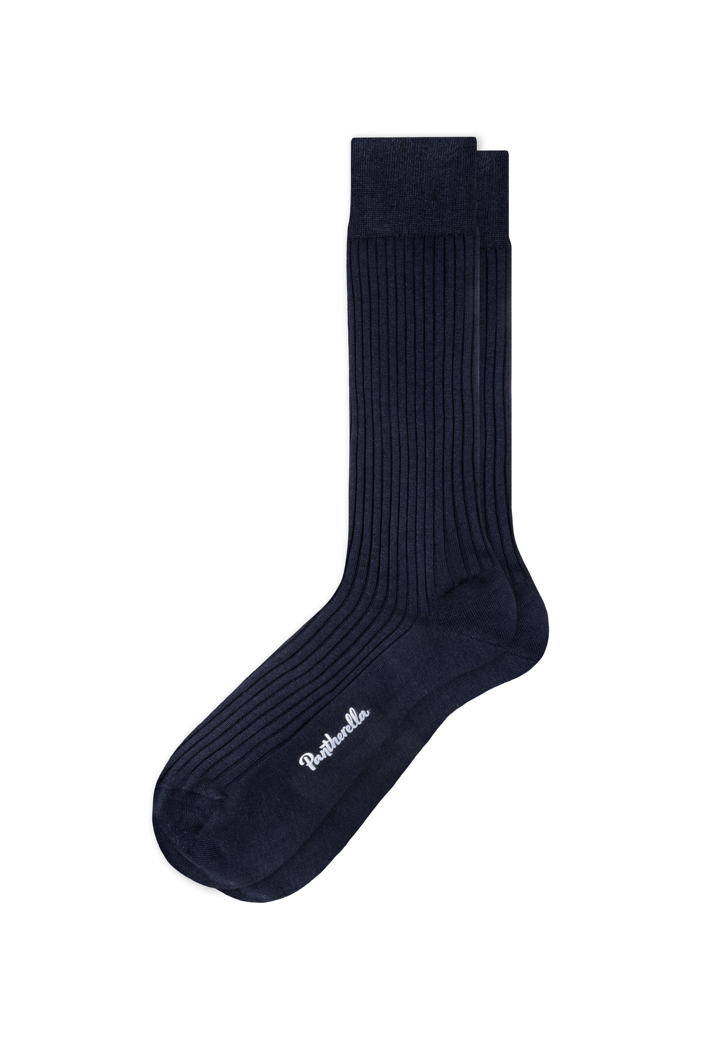 Pantherella Danvers Cotton Lisle Ribbed Sock