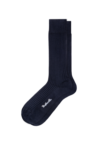 Pantherella Danvers Cotton Lisle Ribbed Sock