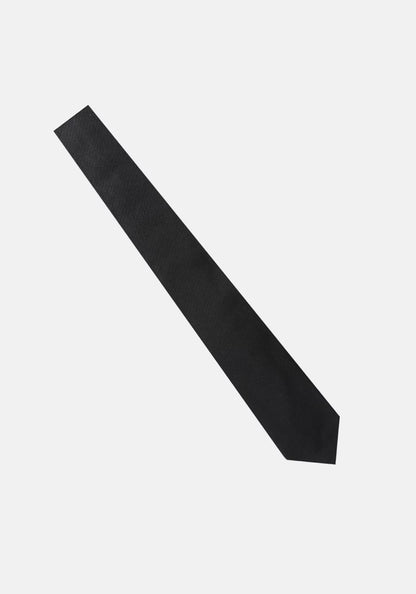 Black tie on a white background