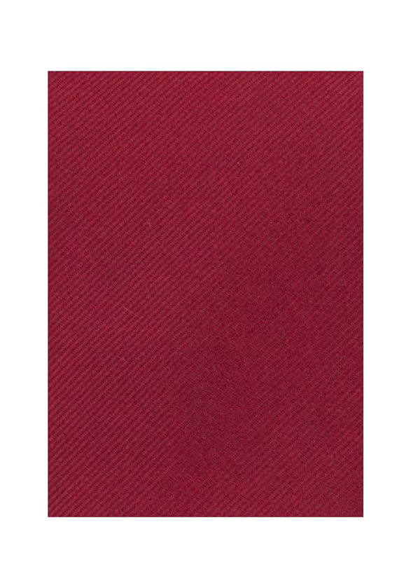 Seidensticker Silk Twill Tie 7cm Burgundy