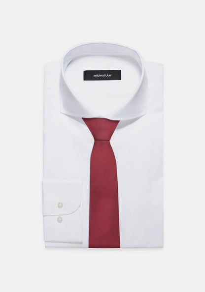 Seidensticker Silk Twill Tie 7cm Burgundy