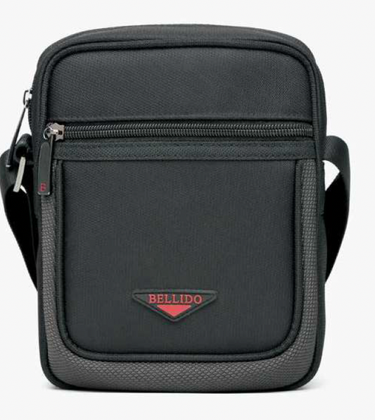 Miguel Bellido Nylon Sling Bag Black