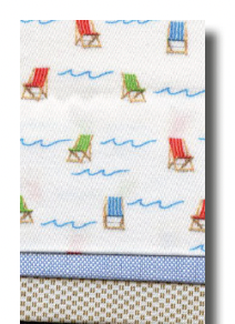 The Surf Car Deck Chairs Print Shirt | Made in Spain Short Sleeve Slim Fit Cotton