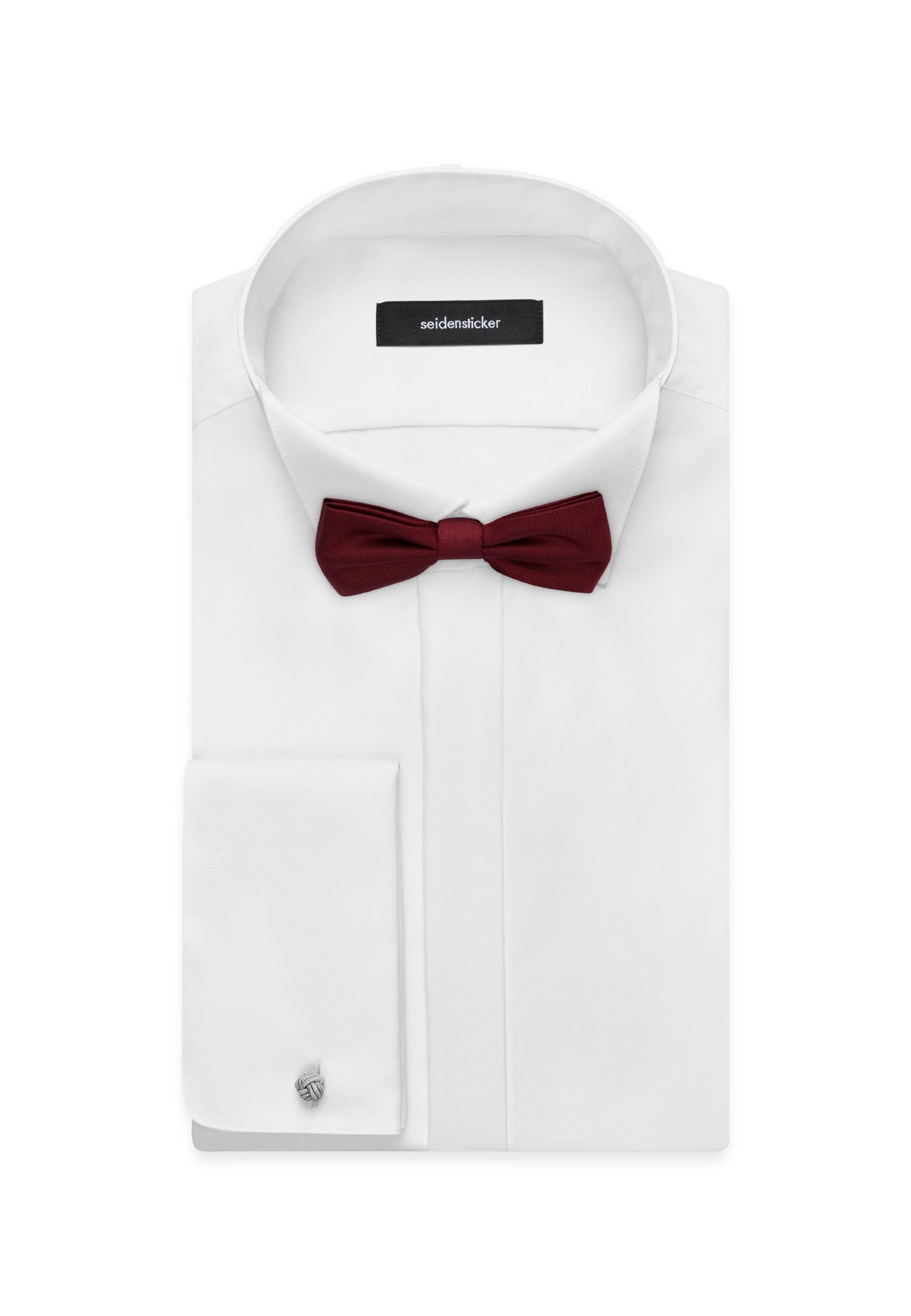 Seidensticker Silk Bow Tie Burgundy