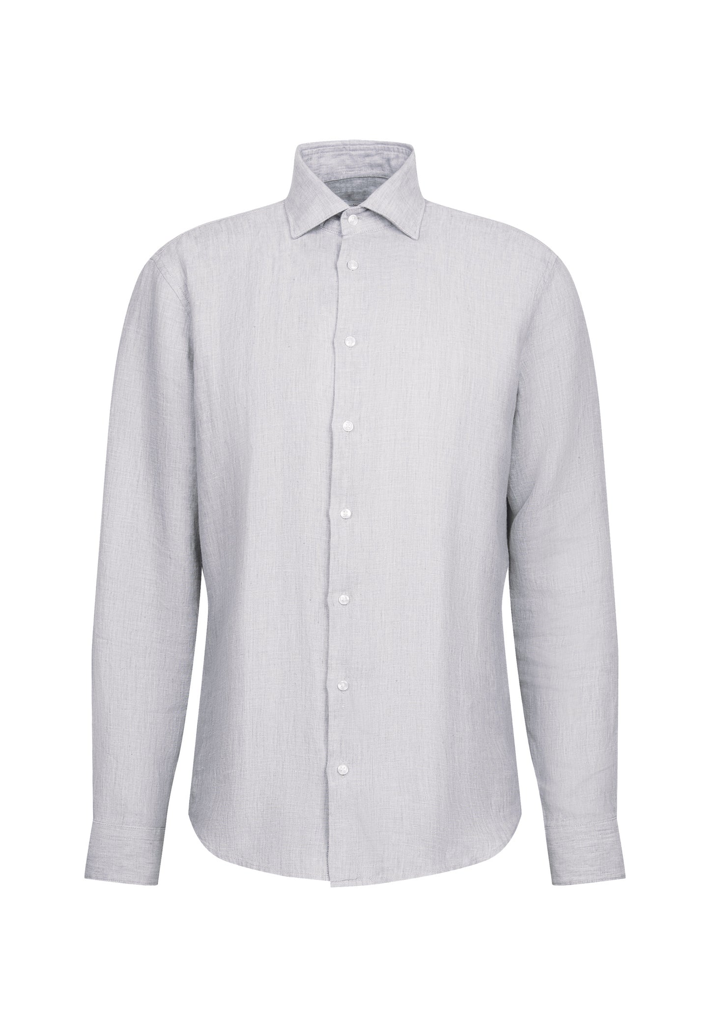 Seidensticker L/S Pure Linen Regular Fit Shirt Ice Grey