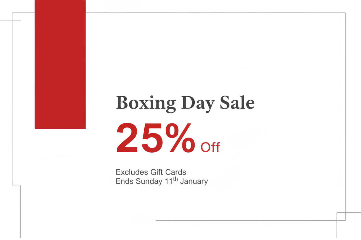 Boxing Day Sale Banner - No Button