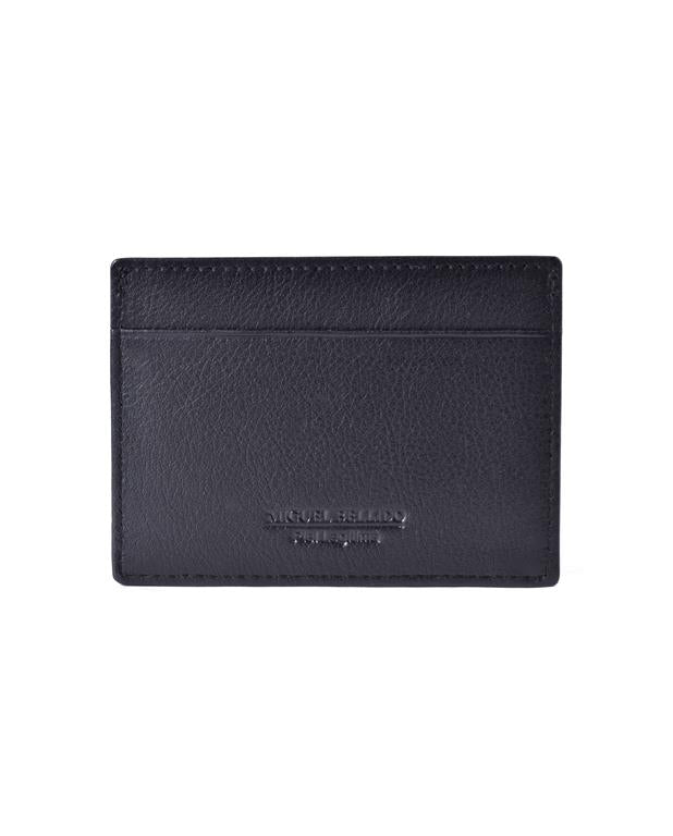 Miguel Bellido Leather Cardholder Brown - Mens Den