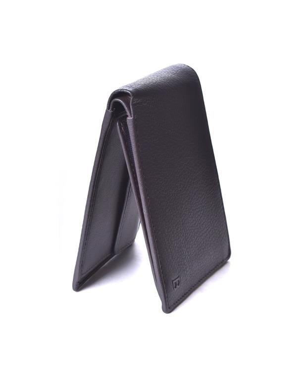 Miguel Bellido Leather Wallet Black - Mens Den