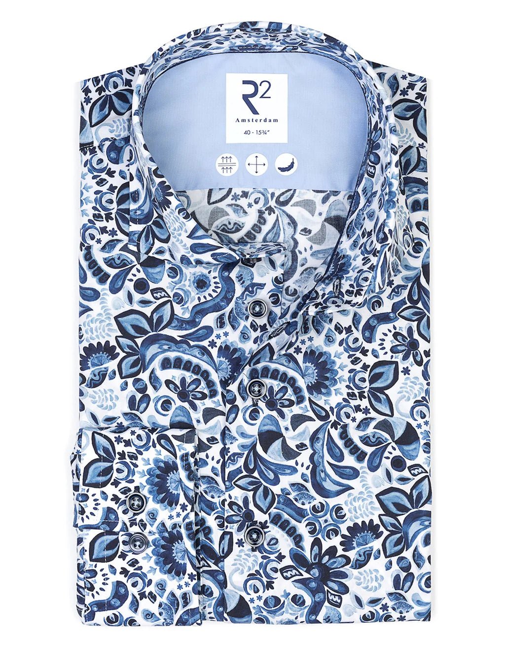 dress shirt on white background