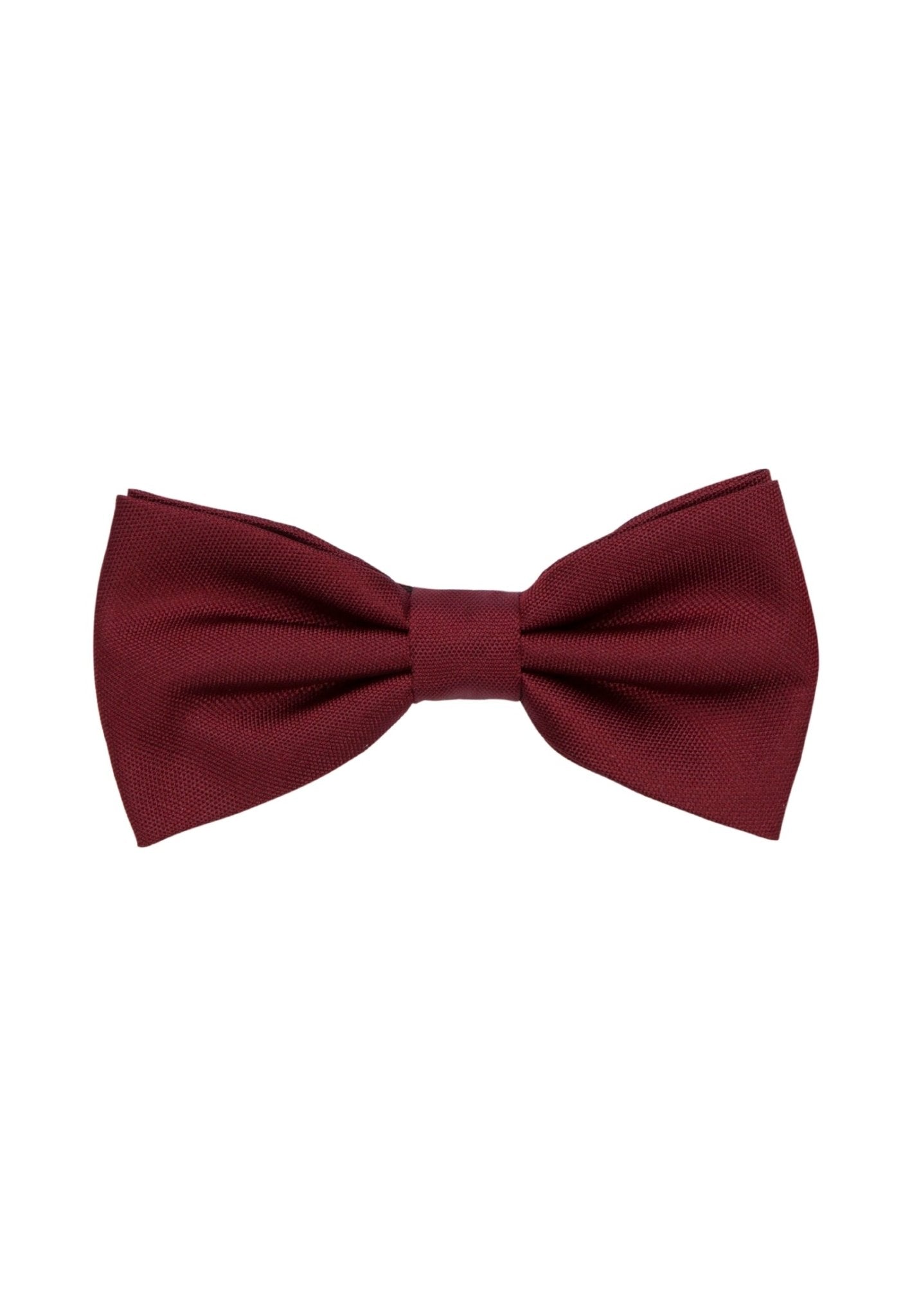Seidensticker Silk Bow Tie Burgundy - Mens Den