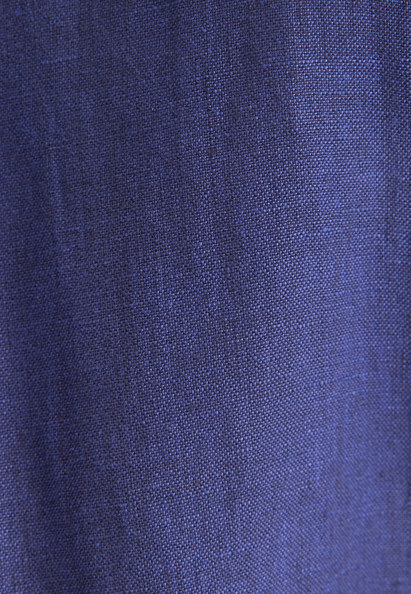 Seidensticker S/S Pure Linen Regular Fit Shirt Blue - Mens Den