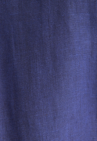 Seidensticker S/S Pure Linen Regular Fit Shirt Blue - Mens Den
