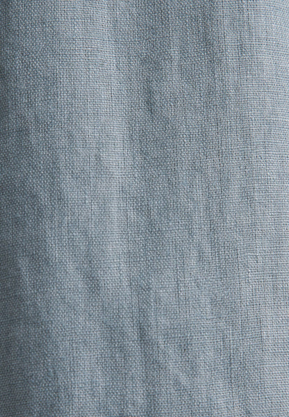 Seidensticker S/S Pure Linen Regular Fit Shirt Sage - Mens Den
